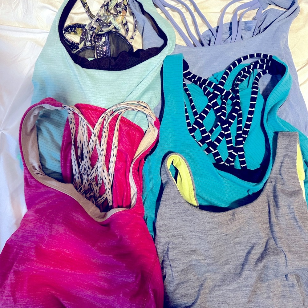 SOLD - Lululemon Wild Tank Lot of 6 Tops - Picture 6 of 6